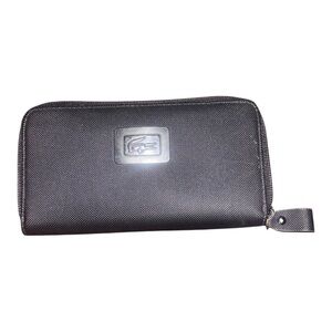 Lacoste Black Textured Wallet
